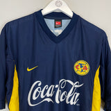 Shop 2000/01 CLUB AMERICA *BNWT* AWAY SHIRT (M) NIKE, classic football shirts, vintage football shirts & retro soccer jerseys at Cult Kits