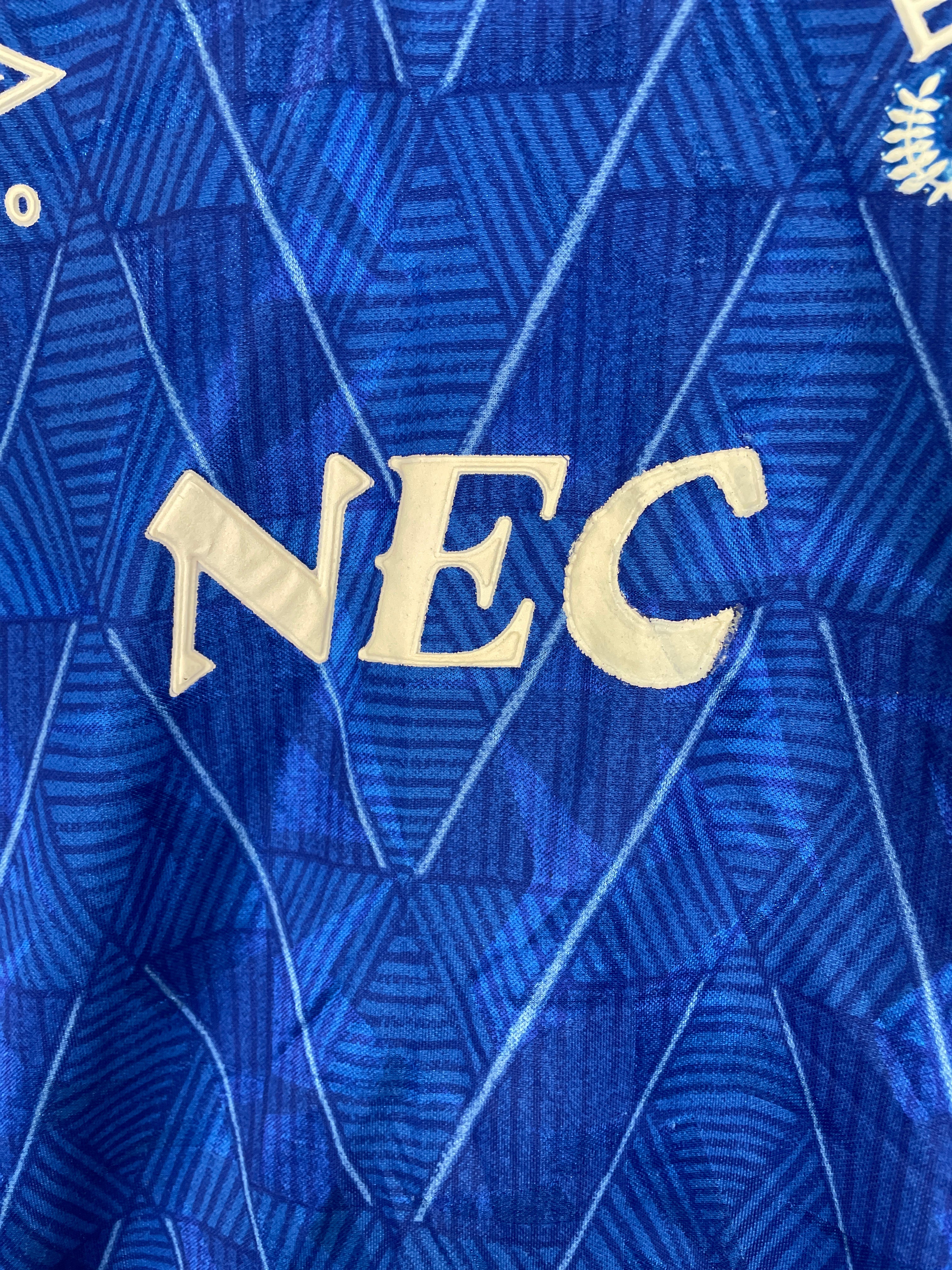 Shop 1988/91 EVERTON HOME SHIRT (S) UMBRO, classic football shirts, vintage football shirts & retro soccer jerseys at Cult Kits