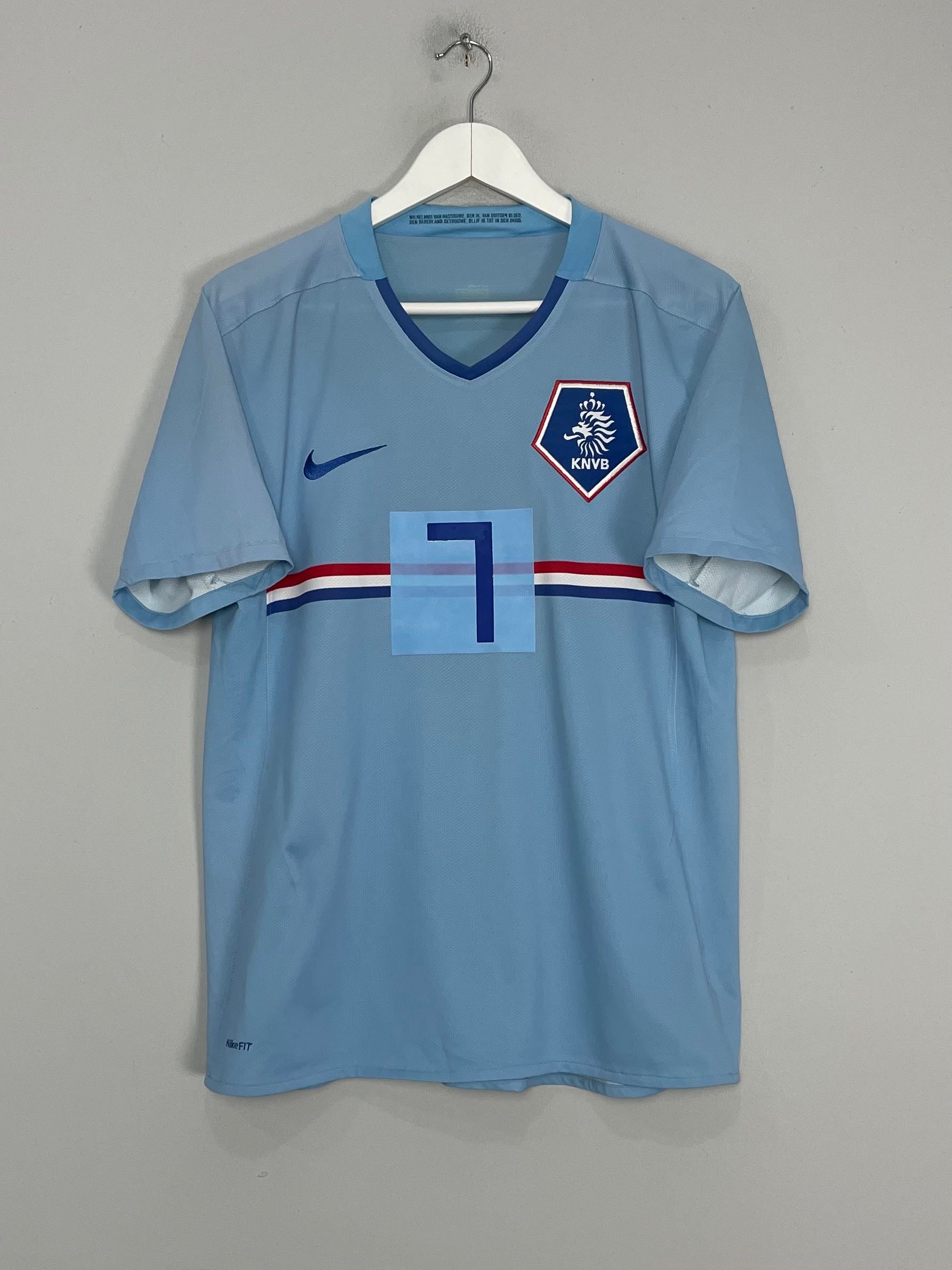 Shop 2008/09 NETHERLANDS V.PERSIE #7 AWAY SHIRT (M) NIKE, classic football shirts, vintage football shirts & retro soccer jerseys at Cult Kits