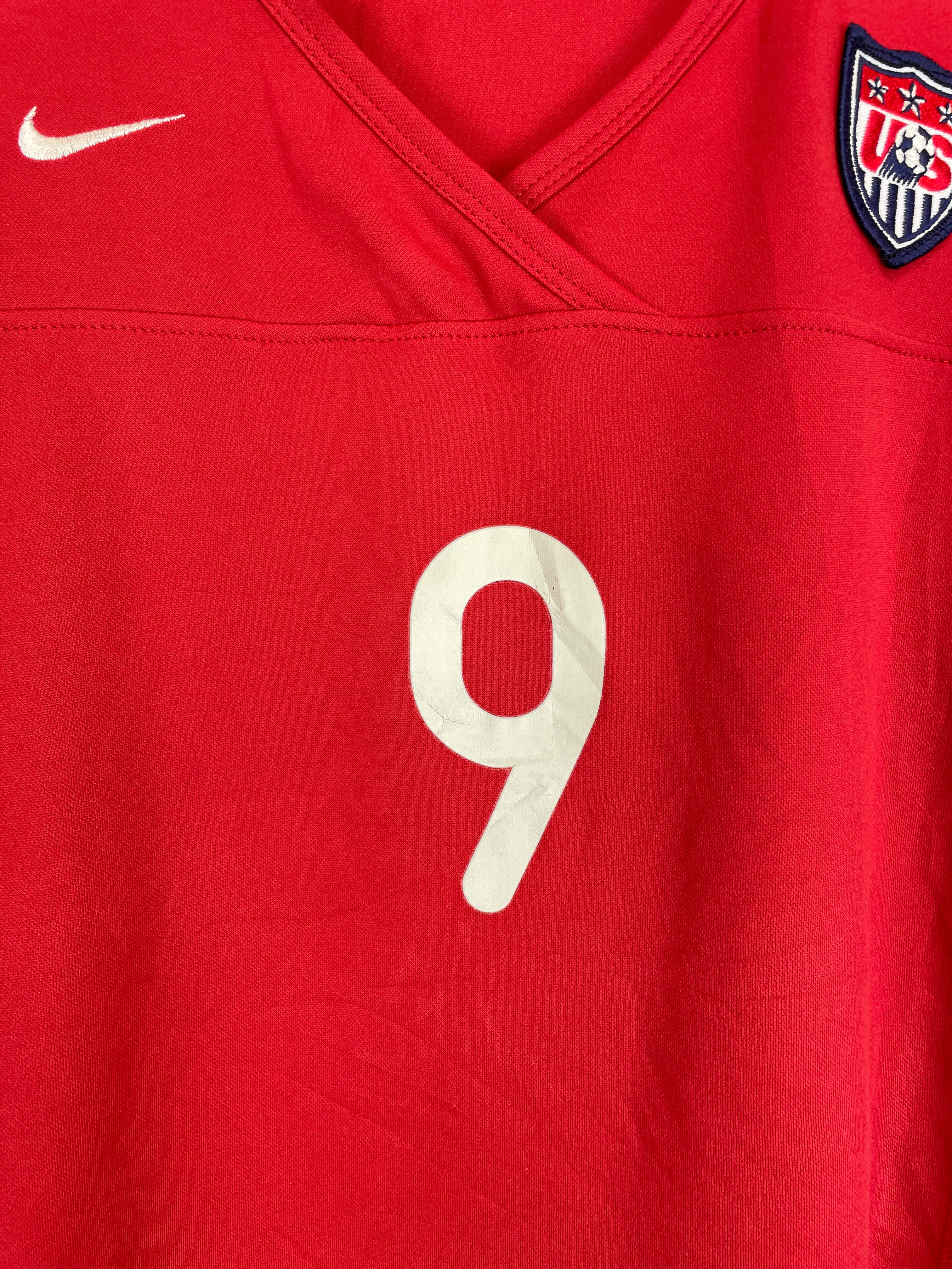 Shop 1999/00 USA HAMM #9 WOMENS AWAY SHIRT (XL.WOMENS) NIKE, classic football shirts, vintage football shirts & retro soccer jerseys at Cult Kits