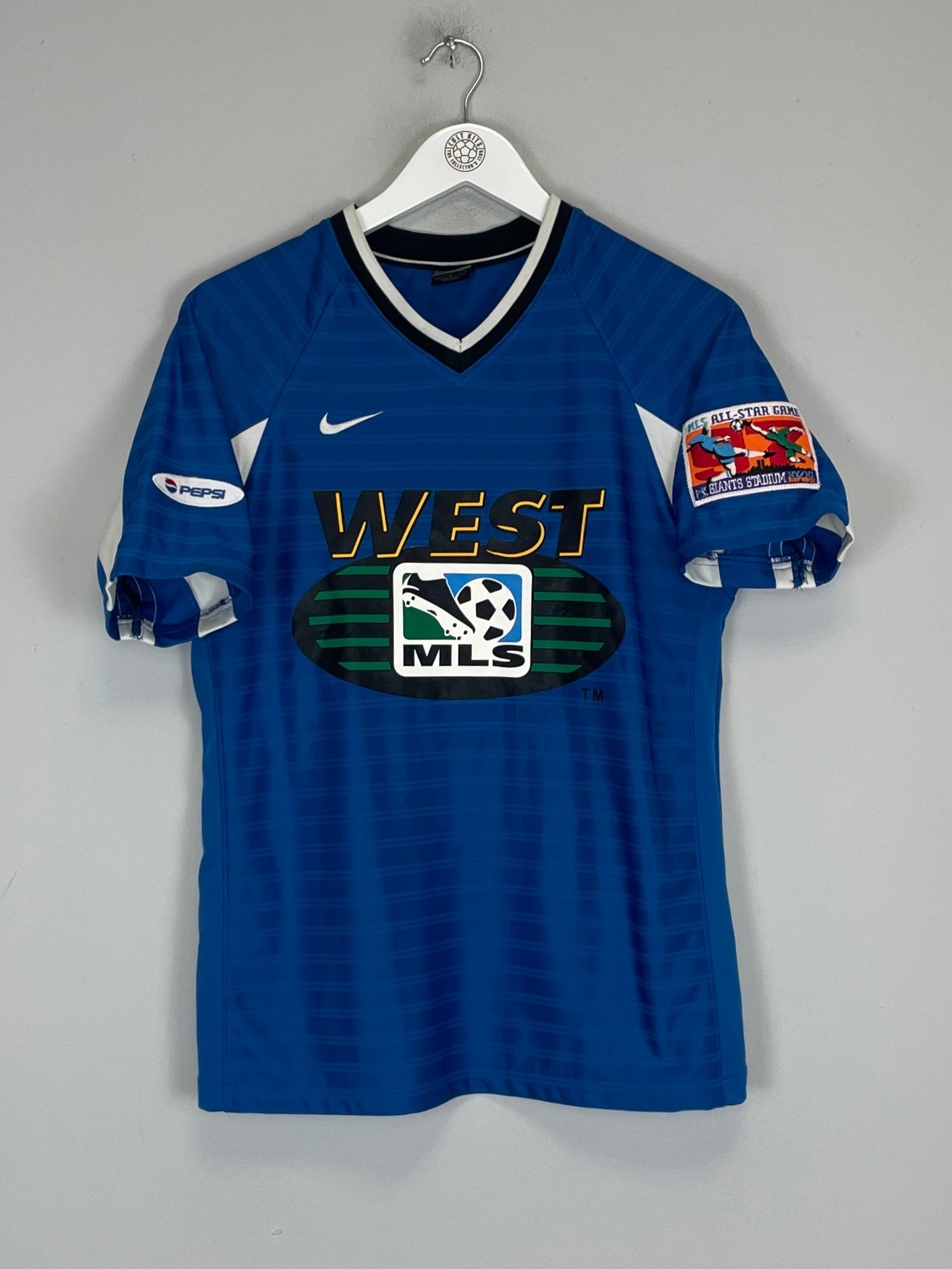 Shop 2001 MLS ALL-STAR WEST CAMPOS #9 AWAY SHIRT (S) NIKE, classic football shirts, vintage football shirts & retro soccer jerseys at Cult Kits