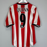 Shop 2000/01 SUNDERLAND QUINN #9 HOME SHIRT (S) NIKE, classic football shirts, vintage football shirts & retro soccer jerseys at Cult Kits