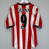 Shop 2000/01 SUNDERLAND QUINN #9 HOME SHIRT (S) NIKE, classic football shirts, vintage football shirts & retro soccer jerseys at Cult Kits
