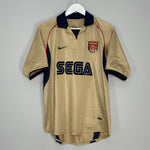 Shop 2001/02 ARSENAL AWAY SHIRT (M) NIKE, classic football shirts, vintage football shirts & retro soccer jerseys at Cult Kits
