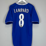 Shop 2003/05 CHELSEA LAMPARD #8 HOME SHIRT (L) UMBRO, classic football shirts, vintage football shirts & retro soccer jerseys at Cult Kits