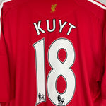 Shop 2008/10 LIVERPOOL KUYT #18 HOME SHIRT (XL) ADIDAS, classic football shirts, vintage football shirts & retro soccer jerseys at Cult Kits
