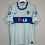 Shop 2010/11 BOCA JUNIORS AWAY SHIRT (XL) NIKE, classic football shirts, vintage football shirts & retro soccer jerseys at Cult Kits