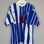 Shop 1996/97 BRISTOL ROVERS *MINT* HOME SHIRT (L) CICA, classic football shirts, vintage football shirts & retro soccer jerseys at Cult Kits