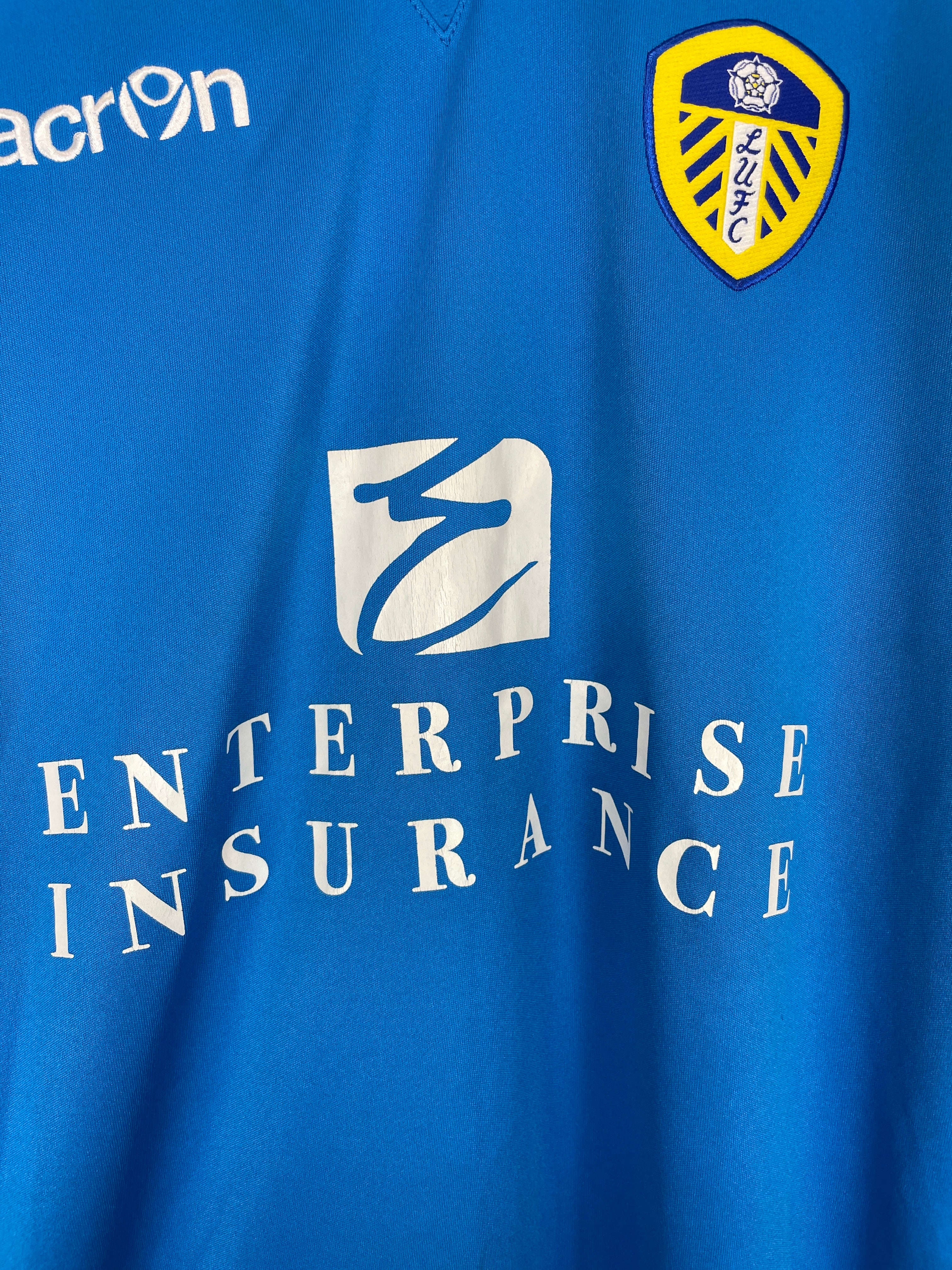 Shop 2012/14 LEEDS UNITED AWAY SHIRT (M) MACRON, classic football shirts, vintage football shirts & retro soccer jerseys at Cult Kits