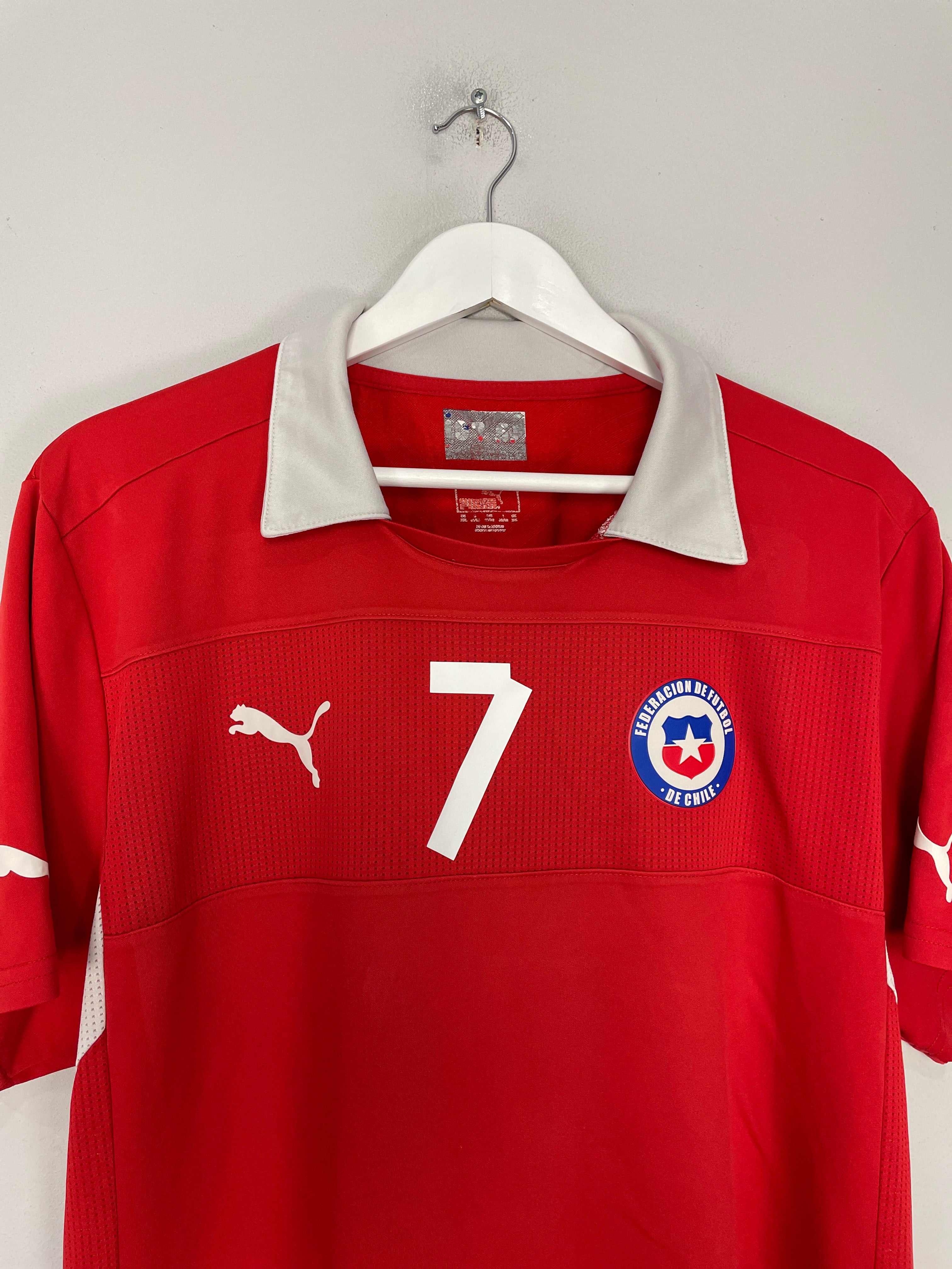 Shop 2012/13 CHILE SANCHEZ #7 HOME SHIRT (XXL) PUMA, classic football shirts, vintage football shirts & retro soccer jerseys at Cult Kits
