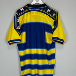 Shop 1999/00 PARMA HOME SHIRT (L) CHAMPION, classic football shirts, vintage football shirts & retro soccer jerseys at Cult Kits