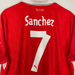 Shop 2012/13 CHILE SANCHEZ #7 HOME SHIRT (XXL) PUMA, classic football shirts, vintage football shirts & retro soccer jerseys at Cult Kits