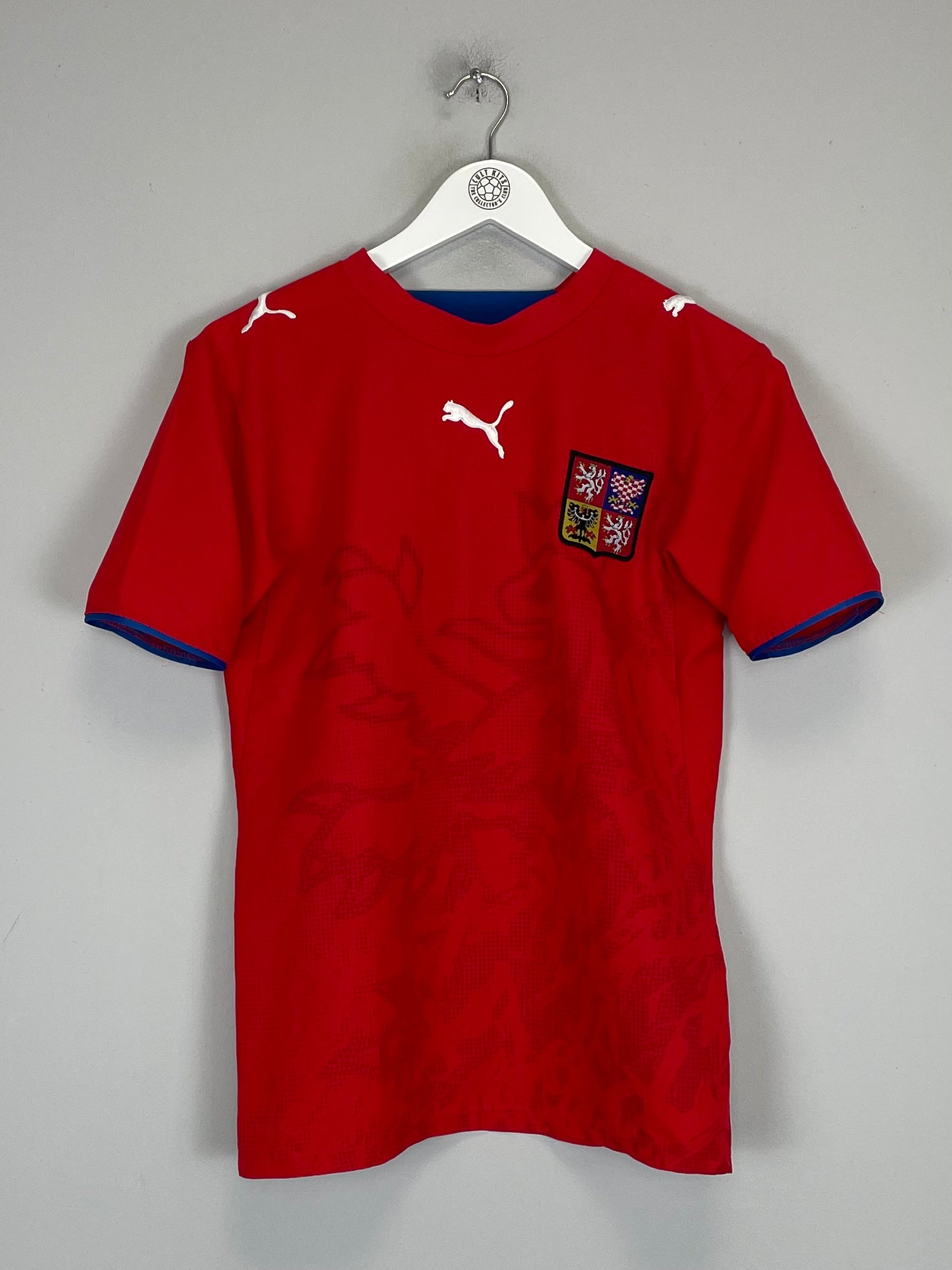 Shop 2006/07 CZECH REPUBLIC HOME SHIRT (XL.KIDS) PUMA, classic football shirts, vintage football shirts & retro soccer jerseys at Cult Kits