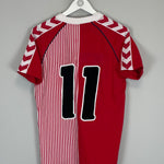 Shop 2023 DENMARK 86' HOME SHIRT T-SHIRT (S) HUMMEL, classic football shirts, vintage football shirts & retro soccer jerseys at Cult Kits