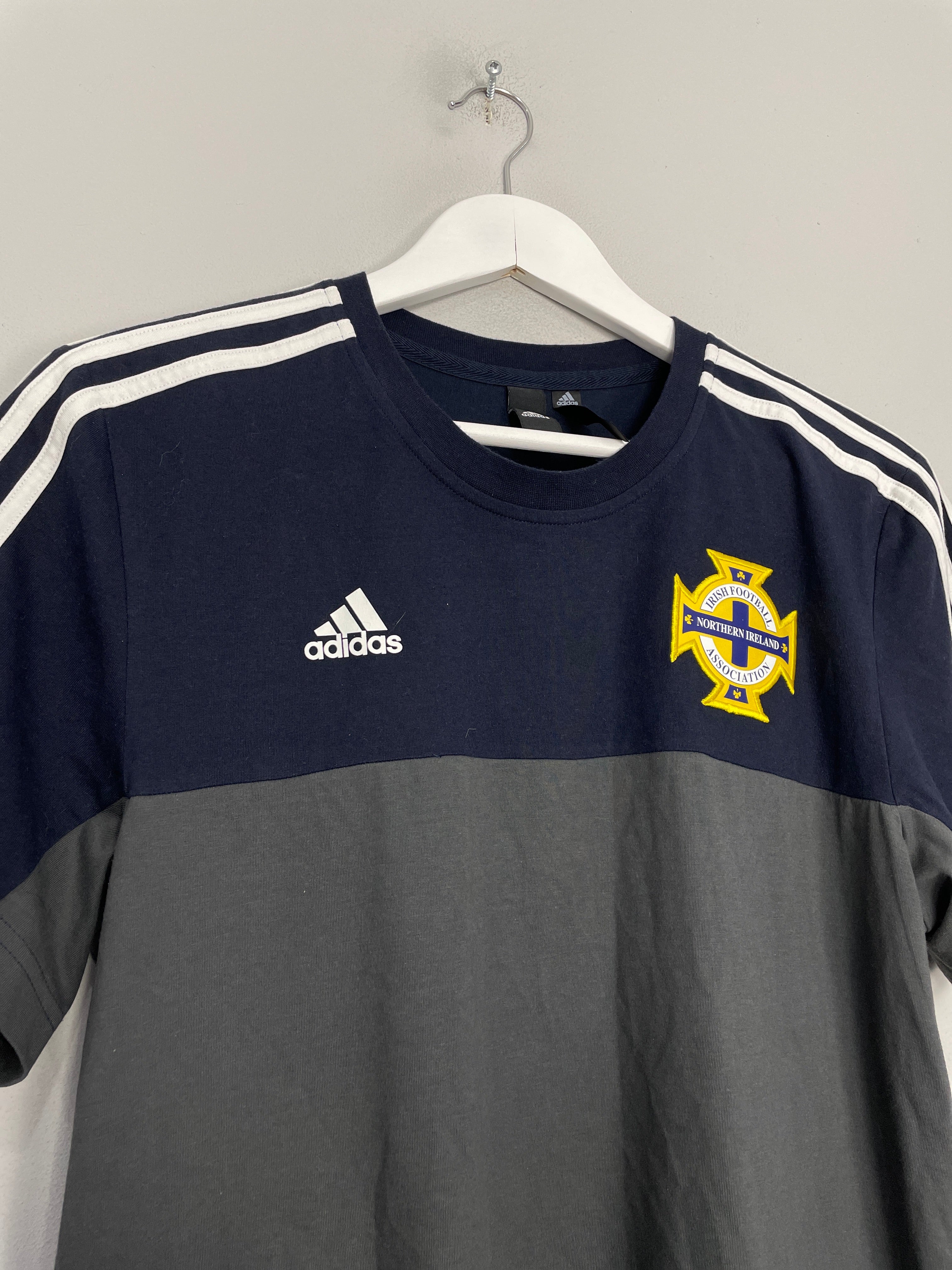 Shop 2016/17 NORTHERN IRELAND T-SHIRT (M) ADIDAS, classic football shirts, vintage football shirts & retro soccer jerseys at Cult Kits