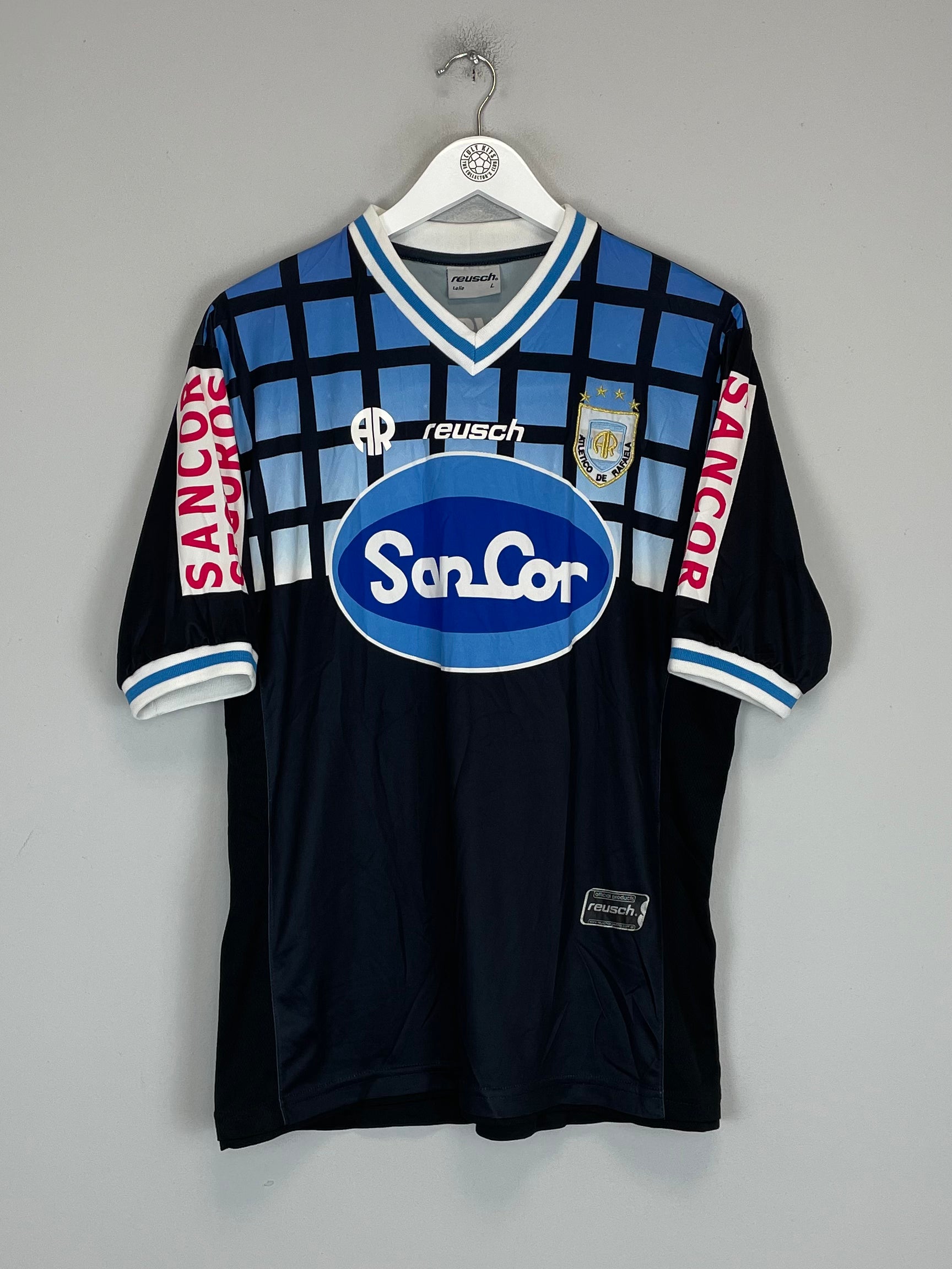 Shop 2012/13 ATLETICO DE RAFAELA AWAY SHIRT (L) REUSCH, classic football shirts, vintage football shirts & retro soccer jerseys at Cult Kits