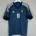 Shop 2015/16 ARGENTINA MESSI #10 AWAY SHIRT (L) ADIDAS, classic football shirts, vintage football shirts & retro soccer jerseys at Cult Kits