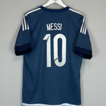 Shop 2015/16 ARGENTINA MESSI #10 AWAY SHIRT (L) ADIDAS, classic football shirts, vintage football shirts & retro soccer jerseys at Cult Kits