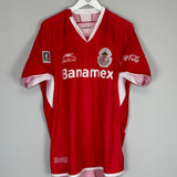 Shop 2008/09 DEPORTIVO TOLUCA SINHA #10 HOME SHIRT (XL) ATLETICA, classic football shirts, vintage football shirts & retro soccer jerseys at Cult Kits