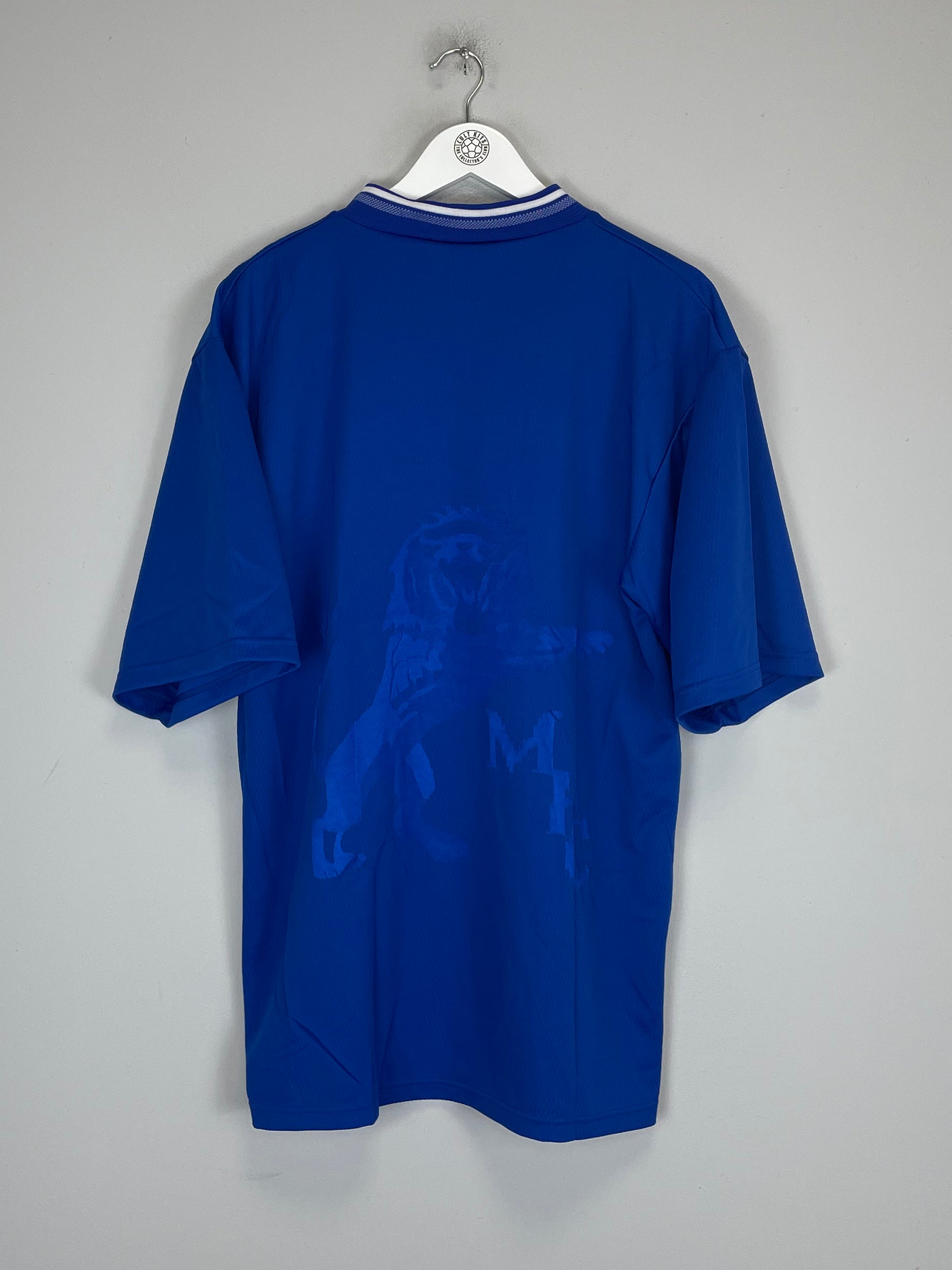 Shop 1996/97 MILLWALL *MINT* HOME SHIRT (L) ASICS, classic football shirts, vintage football shirts & retro soccer jerseys at Cult Kits