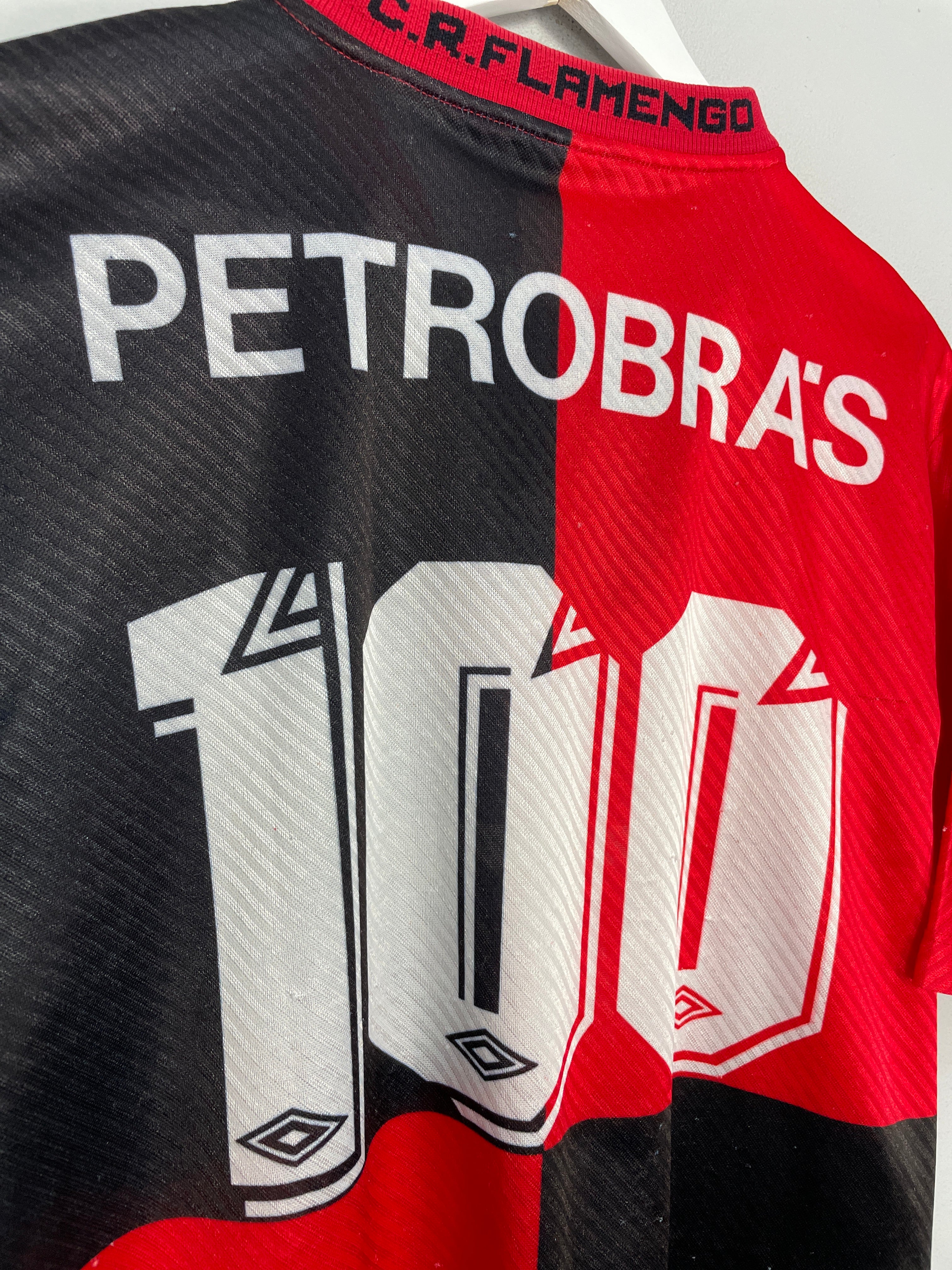 Shop 1995 FLAMENGO #100 CENTENARY SHIRT (XL) UMBRO, classic football shirts, vintage football shirts & retro soccer jerseys at Cult Kits
