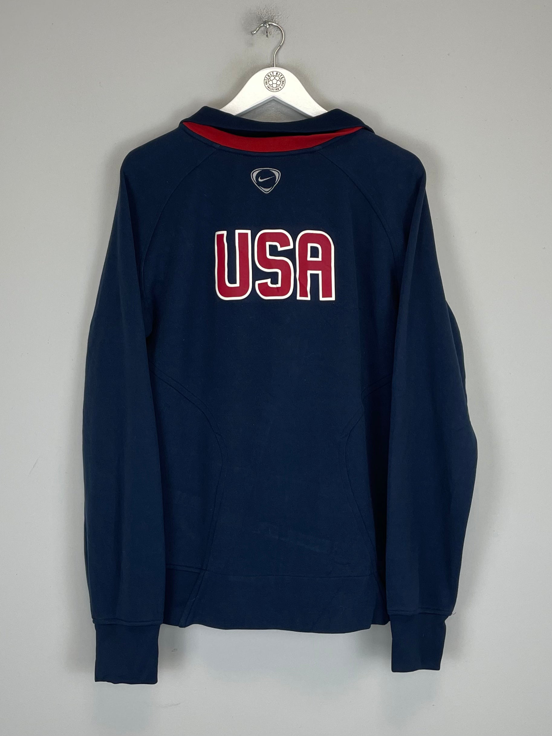 Shop 2006/07 USA TRACK JACKET (XL) NIKE, classic football shirts, vintage football shirts & retro soccer jerseys at Cult Kits