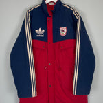 Shop 1990/91 ARSENAL BENCH COAT (L) ADIDAS, classic football shirts, vintage football shirts & retro soccer jerseys at Cult Kits