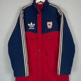 Shop 1990/91 ARSENAL BENCH COAT (L) ADIDAS, classic football shirts, vintage football shirts & retro soccer jerseys at Cult Kits