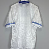 Shop 1996/97 BURY FC *MINT* HOME SHIRT (L) LE COQ, classic football shirts, vintage football shirts & retro soccer jerseys at Cult Kits
