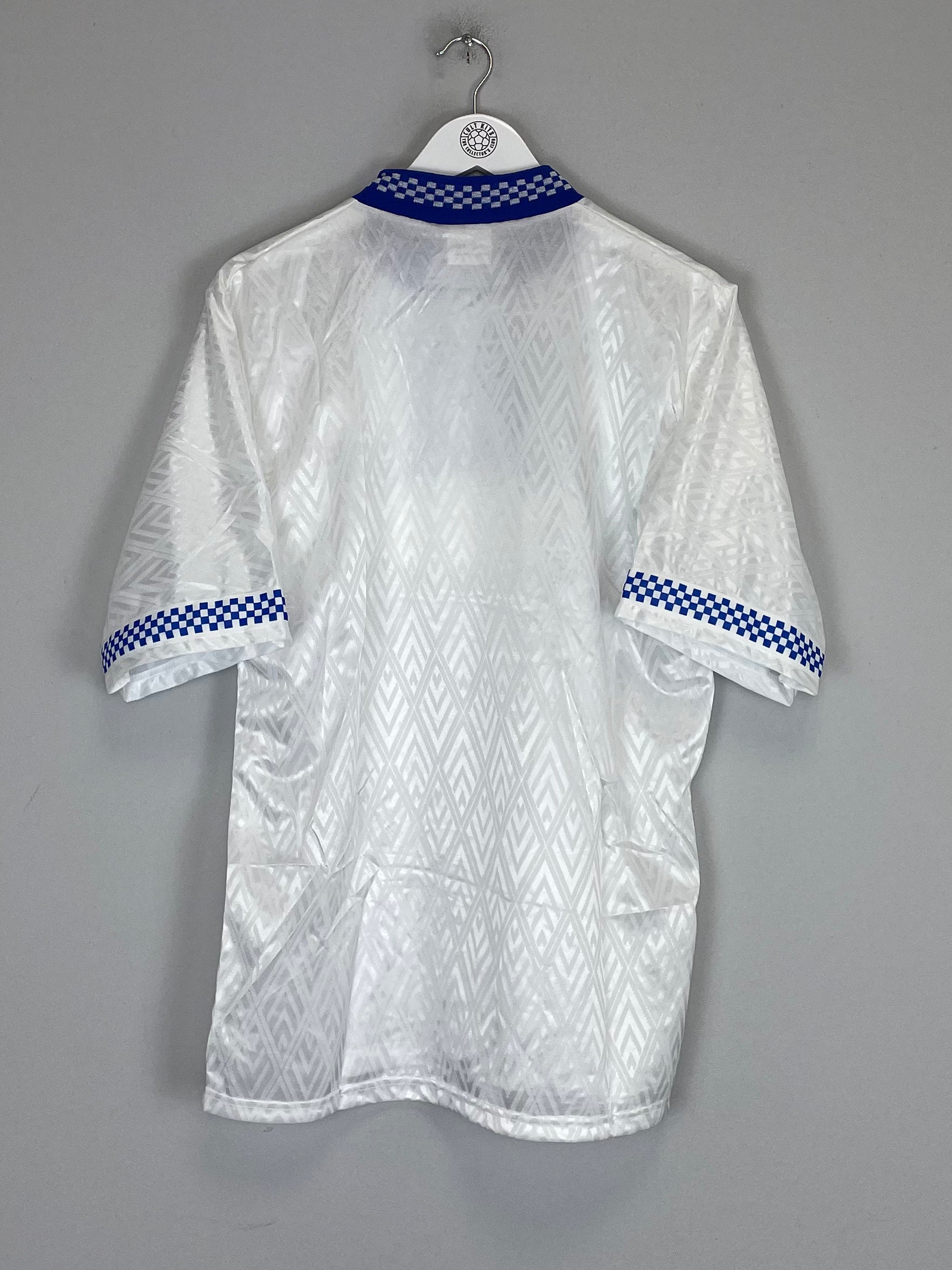 Shop 1996/97 BURY FC *MINT* HOME SHIRT (L) LE COQ, classic football shirts, vintage football shirts & retro soccer jerseys at Cult Kits