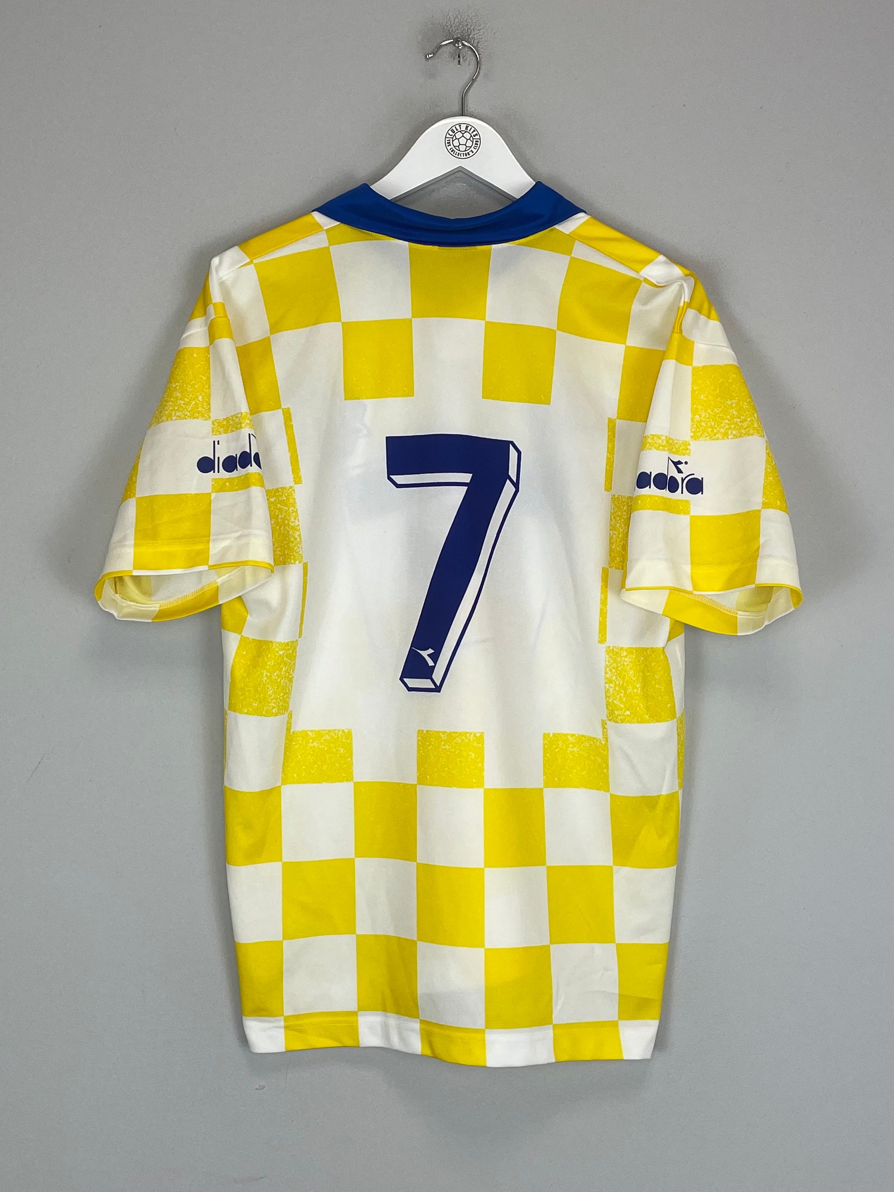 Shop 1994/95 MACCABI TEL AVIV #7 HOME SHIRT (L) DIADORA, classic football shirts, vintage football shirts & retro soccer jerseys at Cult Kits