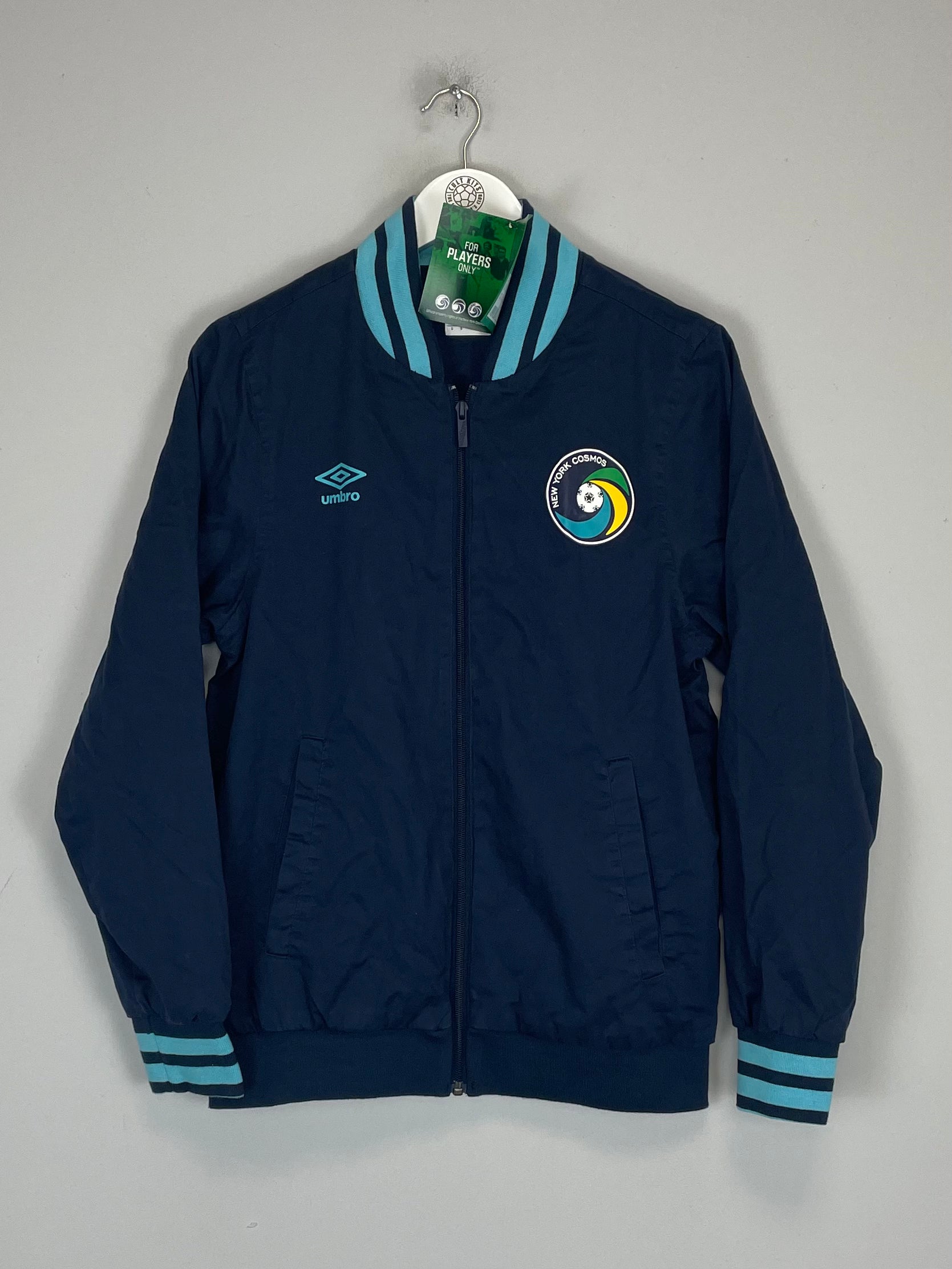 Shop 2011/12 NEW YORK COSMOS *BNWT* TRACK JACKET (S) UMBRO, classic football shirts, vintage football shirts & retro soccer jerseys at Cult Kits