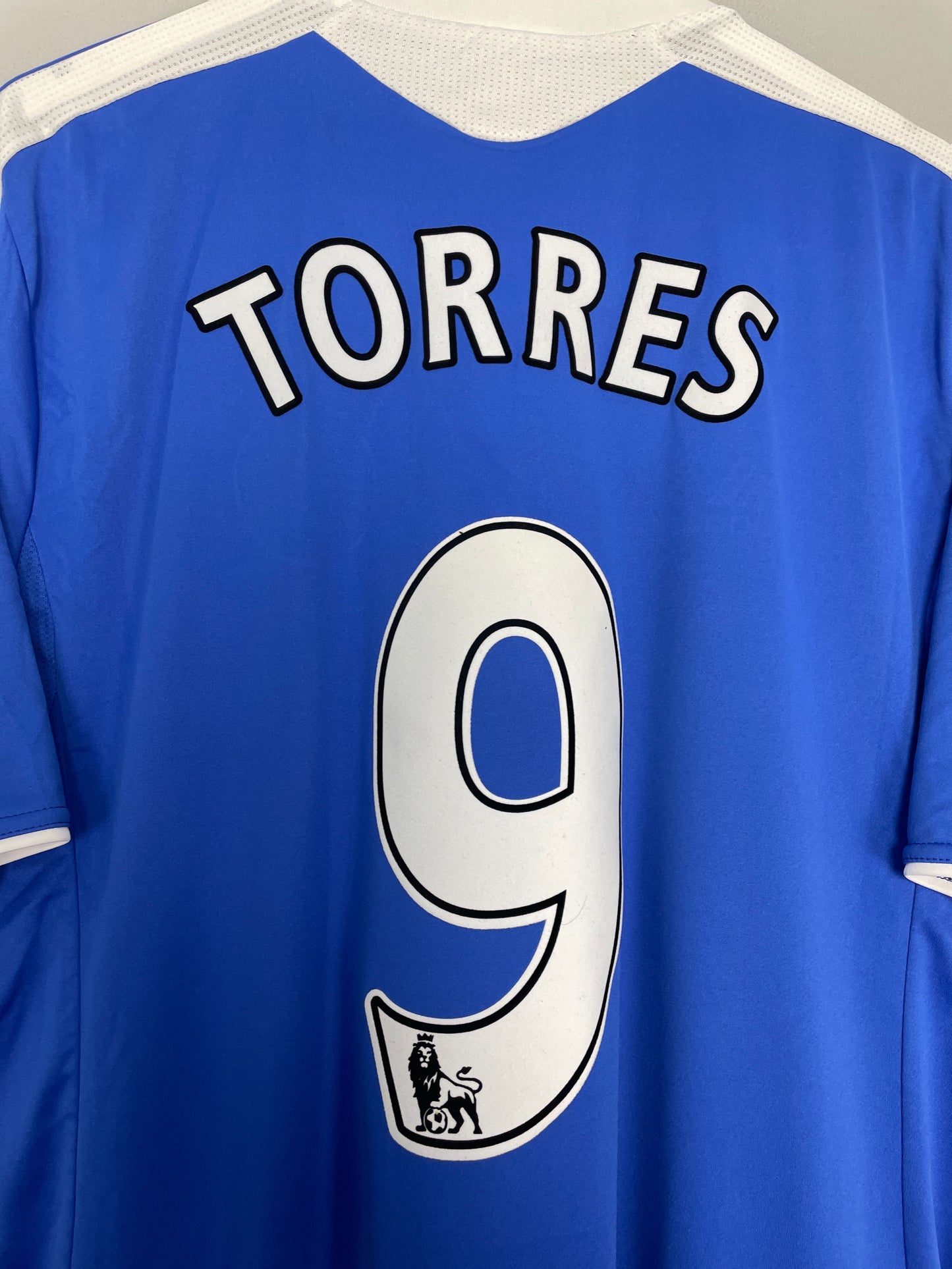 2011/12 CHELSEA TORRES #9 HOME SHIRT (XL) ADIDAS