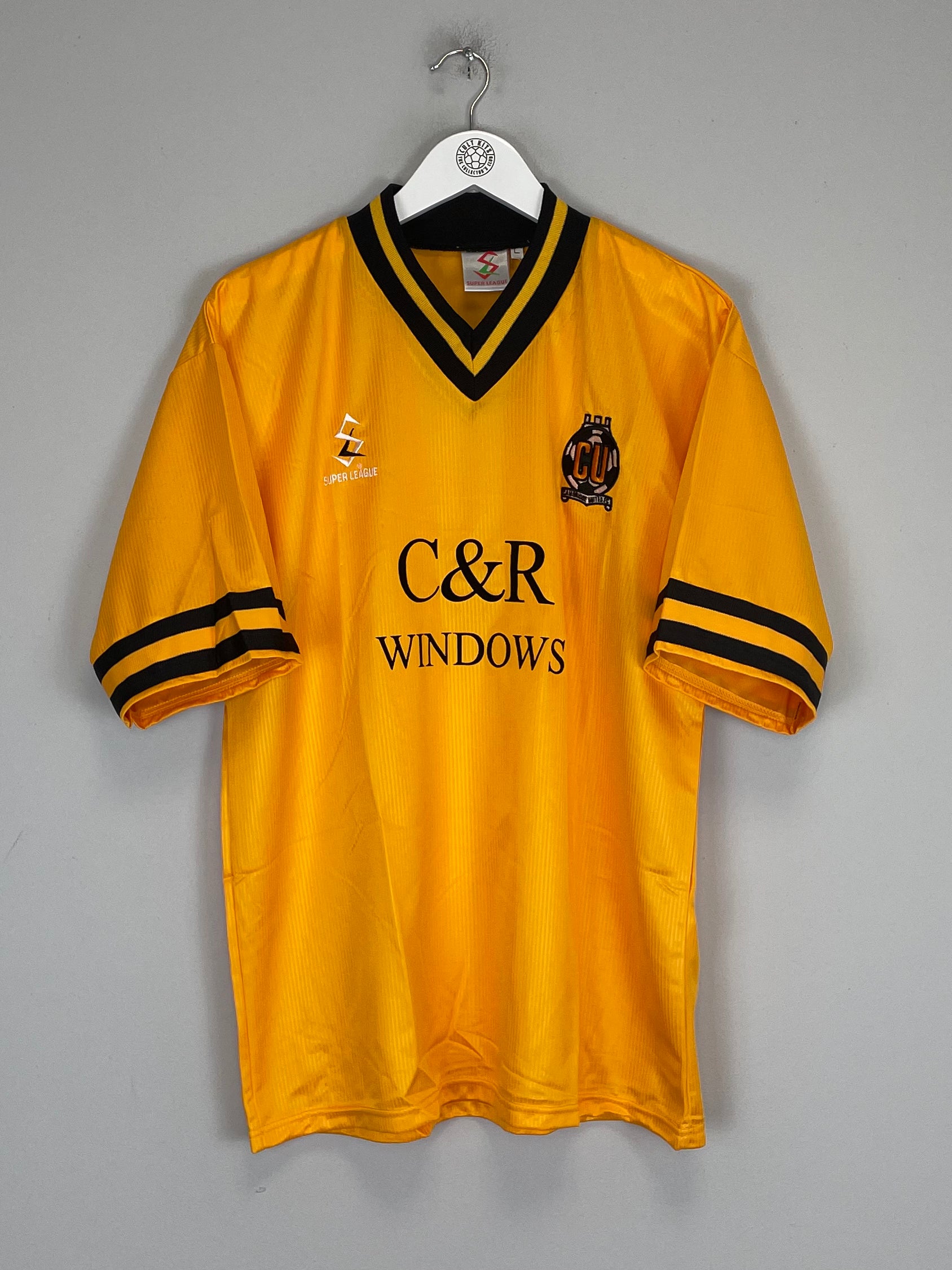 Shop 1999/01 CAMBRIDGE UNITED *MINT* HOME SHIRT (L) SUPER LEAGUE, classic football shirts, vintage football shirts & retro soccer jerseys at Cult Kits