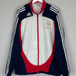 Shop 2007/08 FRANCE TRACK JACKET (L) ADIDAS, classic football shirts, vintage football shirts & retro soccer jerseys at Cult Kits