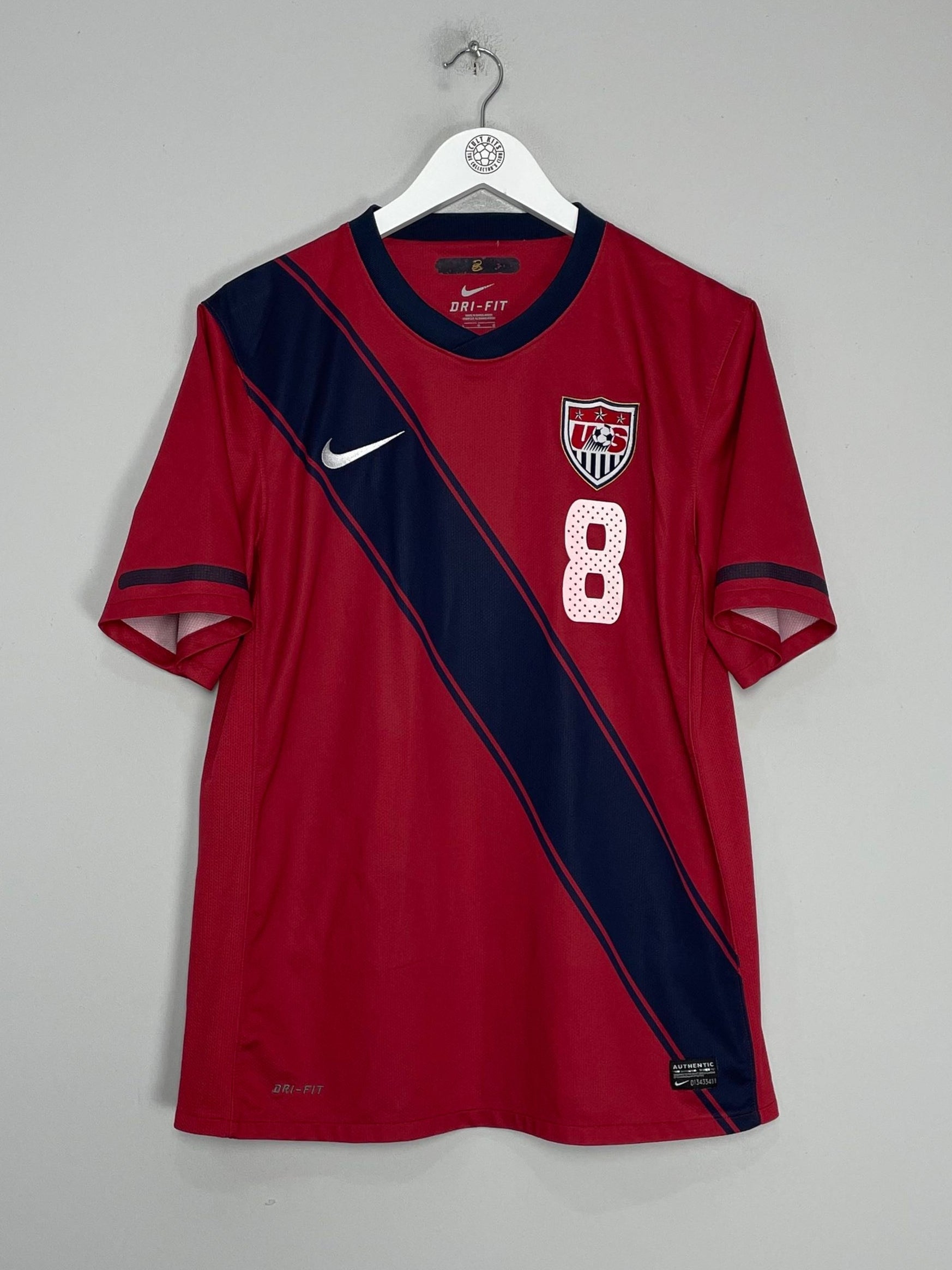 Shop 2010/12 USA DEMPSEY #8 AWAY SHIRT (L) NIKE, classic football shirts, vintage football shirts & retro soccer jerseys at Cult Kits