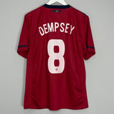 Shop 2010/12 USA DEMPSEY #8 AWAY SHIRT (L) NIKE, classic football shirts, vintage football shirts & retro soccer jerseys at Cult Kits
