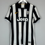 Shop 2014/15 JUVENTUS HOME SHIRT (M) NIKE, classic football shirts, vintage football shirts & retro soccer jerseys at Cult Kits