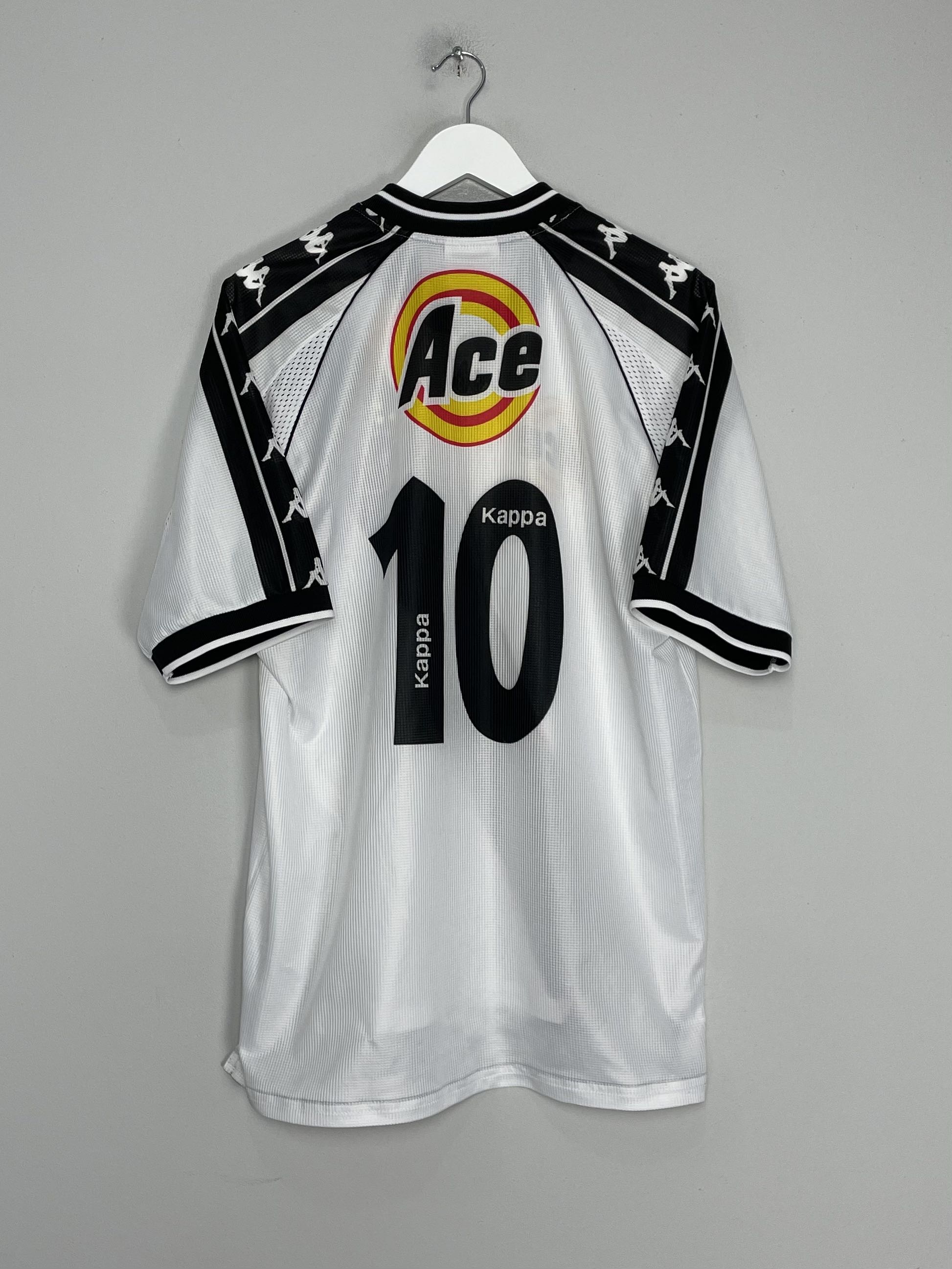Shop 1999/00 VASCO DA GAMA #10 (EDMUNDO) AWAY SHIRT (L) KAPPA, classic football shirts, vintage football shirts & retro soccer jerseys at Cult Kits