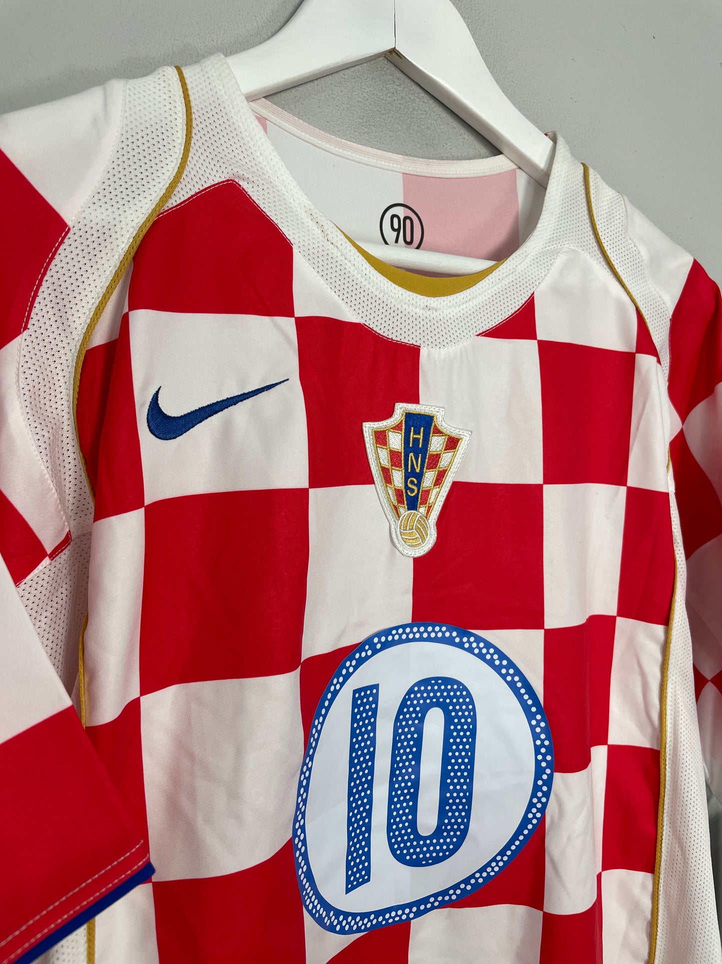 2004/06 CROATIA KOVAK #10 *BNWT* HOME SHIRT (M) NIKE