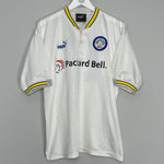 Shop 1996/98 LEEDS UNITED #22 HOME SHIRT (L) PUMA, classic football shirts, vintage football shirts & retro soccer jerseys at Cult Kits