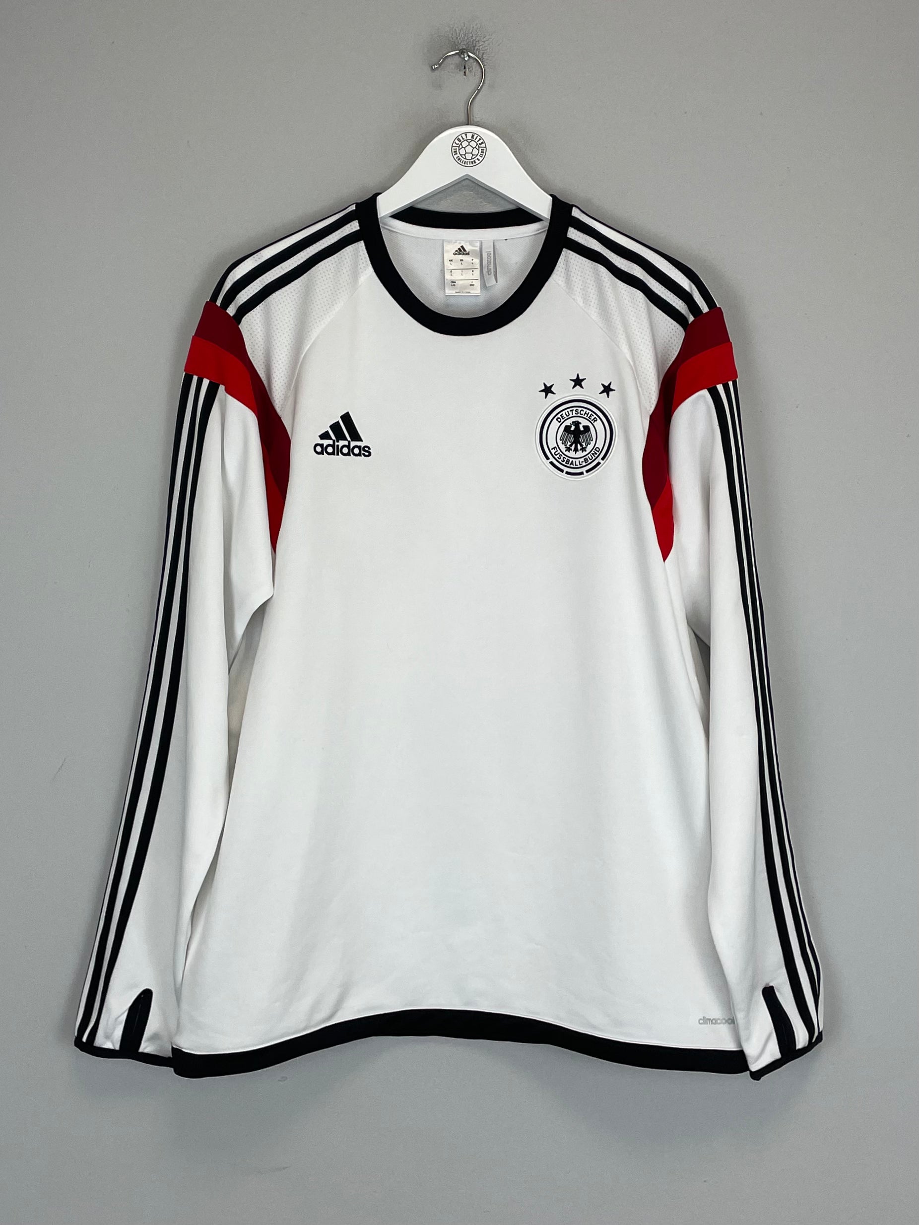 Shop 2014/15 GERMANY HOME SHIRT (L) ADIDAS, classic football shirts, vintage football shirts & retro soccer jerseys at Cult Kits