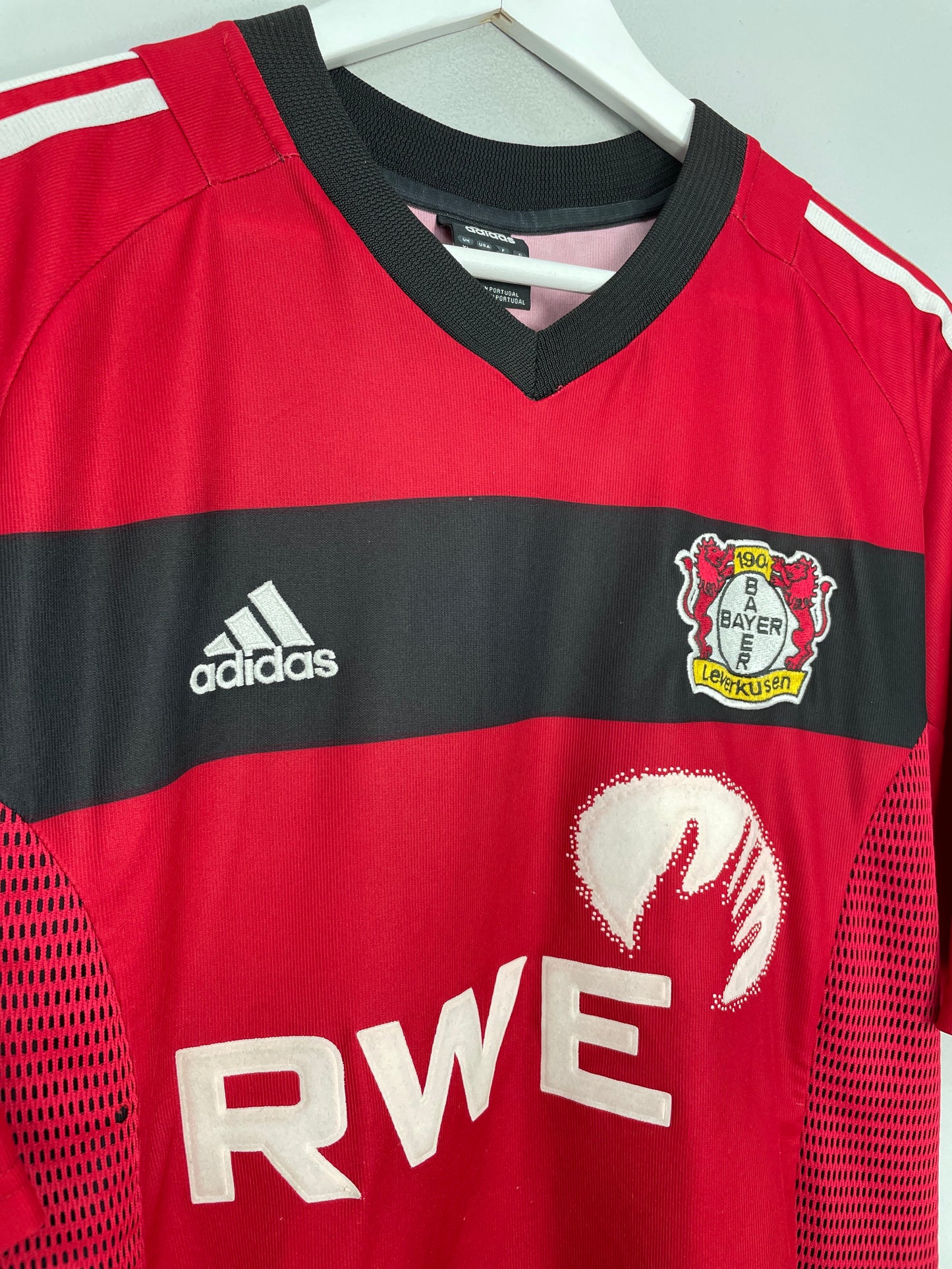 2002/04 BAYER LEVERKUSEN HOME SHIRT (XL) ADIDAS