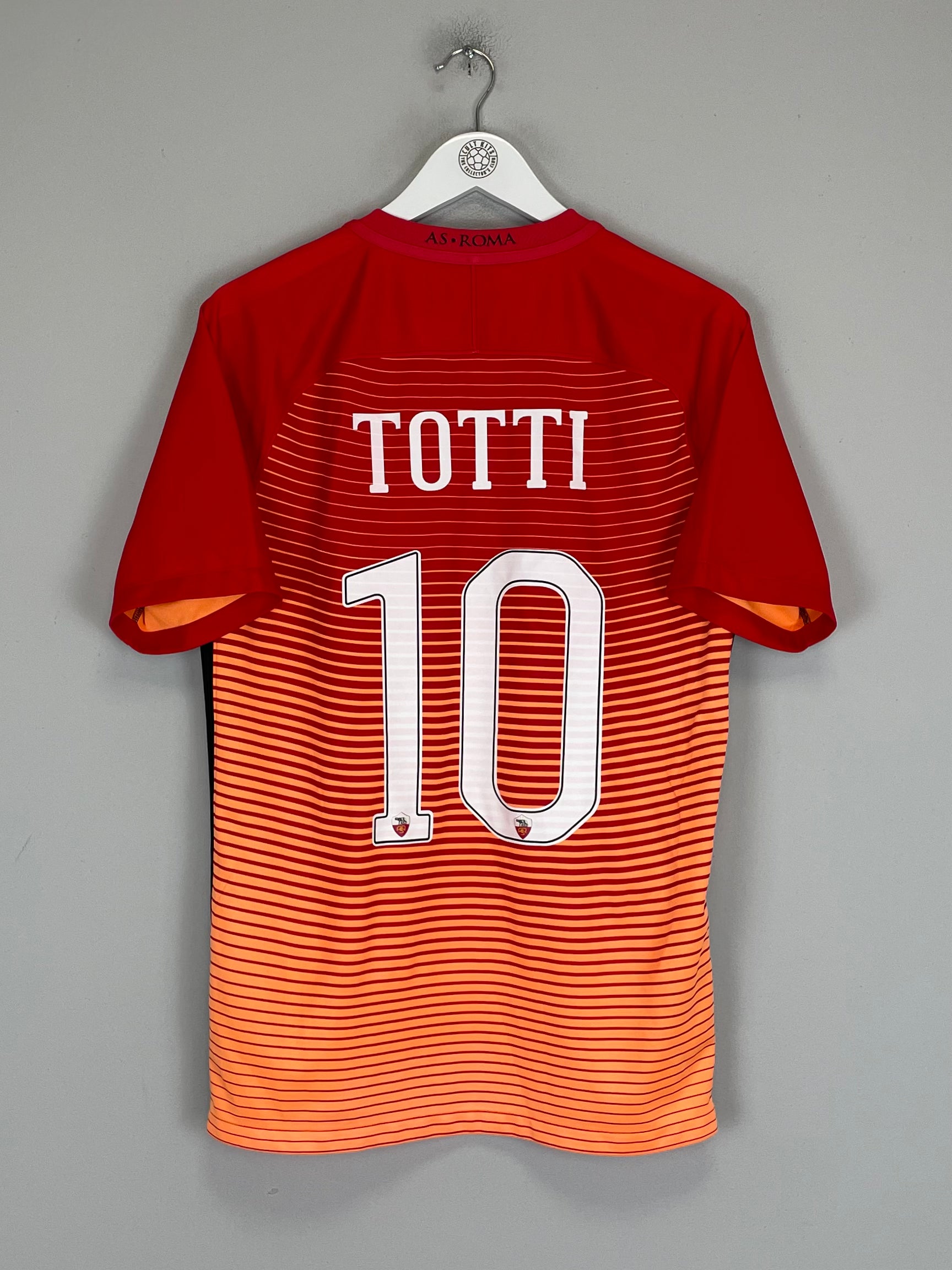 Shop 2016/17 ROMA TOTTI #10 THIRD SHIRT (M) NIKE, classic football shirts, vintage football shirts & retro soccer jerseys at Cult Kits