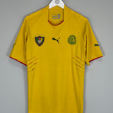 Shop 2004/06 CAMEROON AWAY SHIRT (XL) PUMA, classic football shirts, vintage football shirts & retro soccer jerseys at Cult Kits