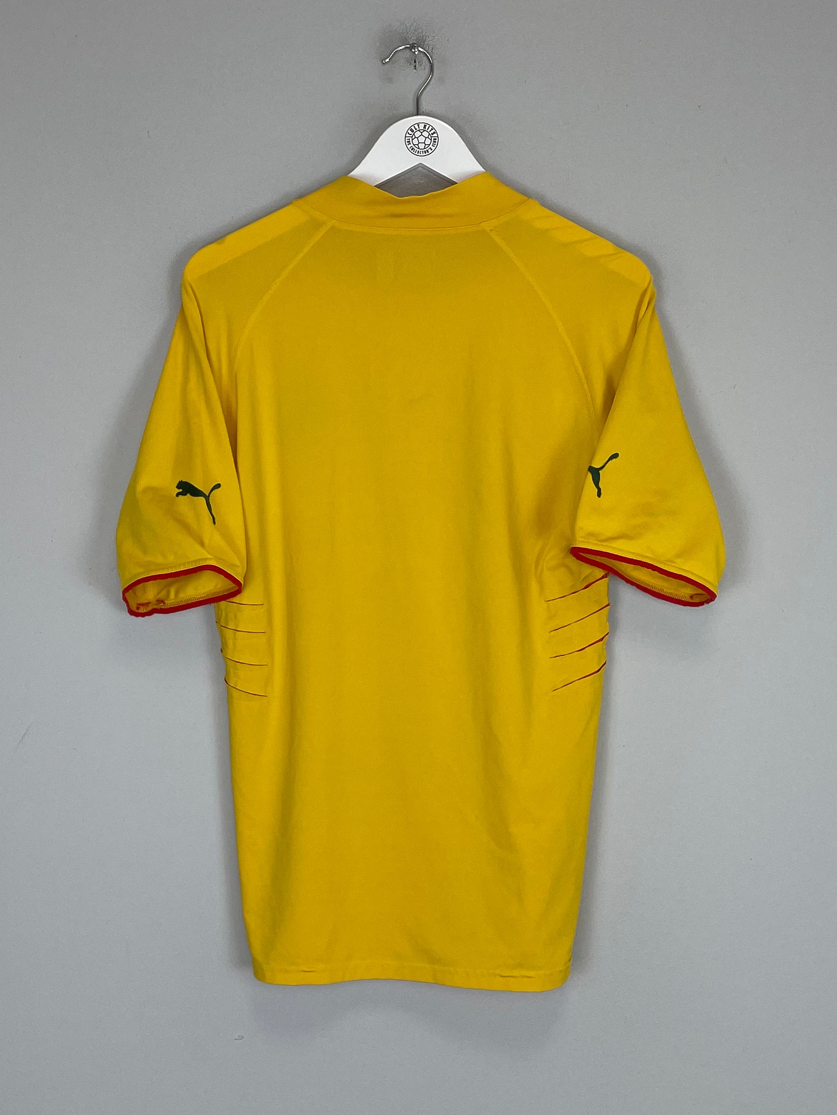 Shop 2004/06 CAMEROON AWAY SHIRT (XL) PUMA, classic football shirts, vintage football shirts & retro soccer jerseys at Cult Kits
