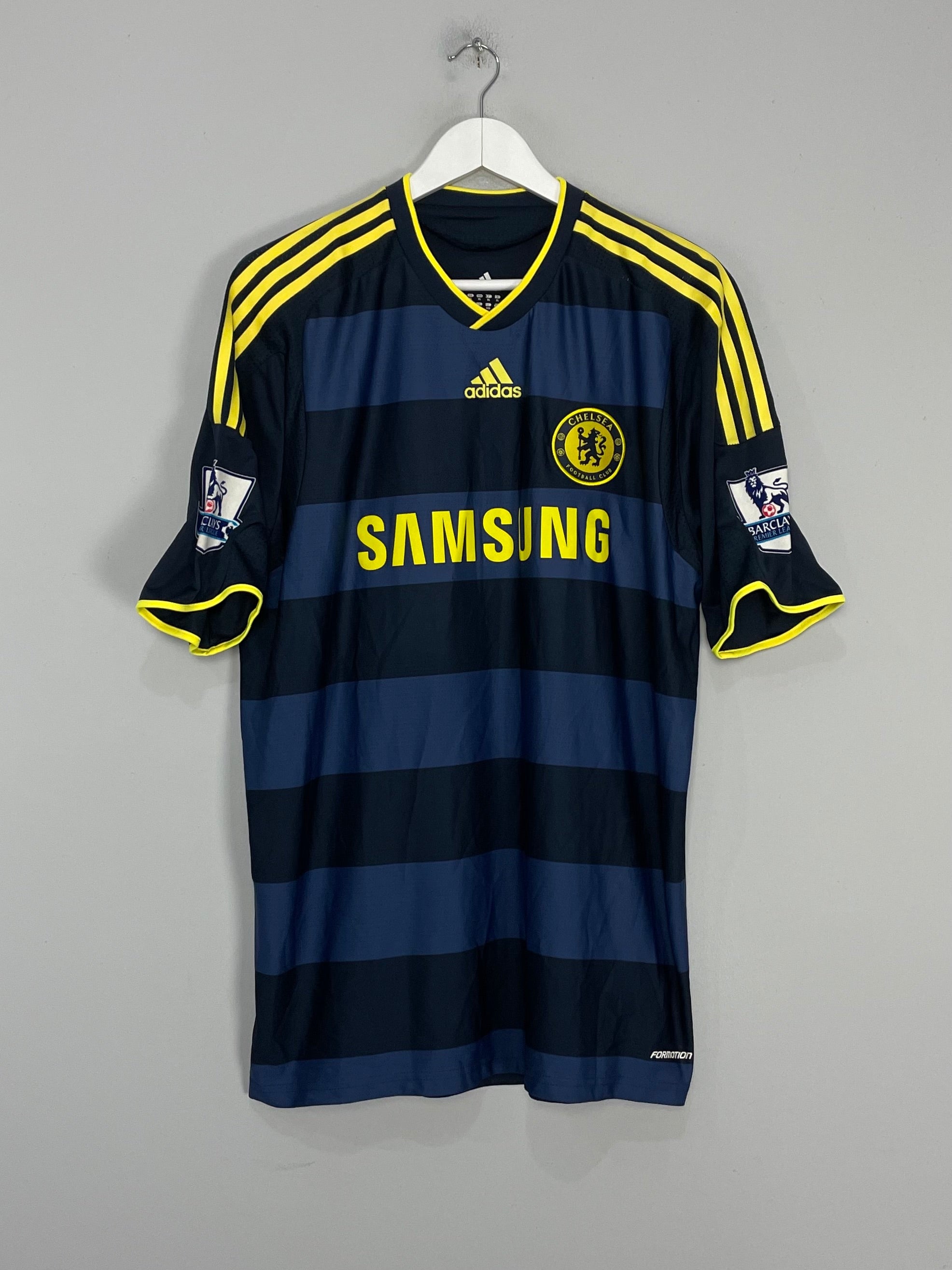 Shop 2009/10 CHELSEA BALLACK #13 *MATCH ISSUE* AWAY SHIRT (XL) ADIDAS, classic football shirts, vintage football shirts & retro soccer jerseys at Cult Kits