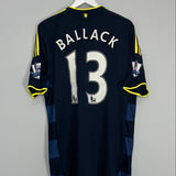 Shop 2009/10 CHELSEA BALLACK #13 *MATCH ISSUE* AWAY SHIRT (XL) ADIDAS, classic football shirts, vintage football shirts & retro soccer jerseys at Cult Kits