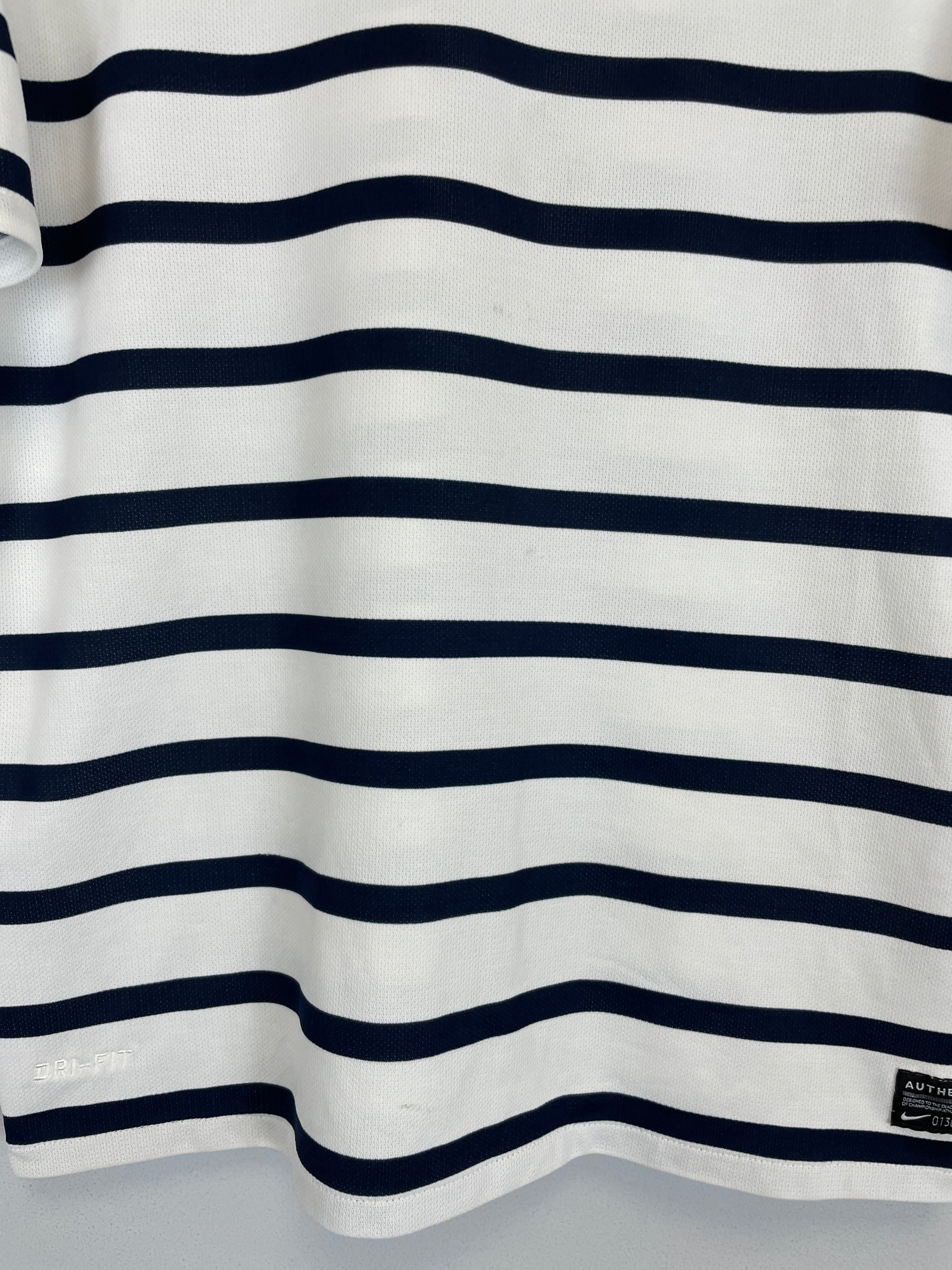 Shop 2011/12 FRANCE AWAY SHIRT (M) NIKE, classic football shirts, vintage football shirts & retro soccer jerseys at Cult Kits