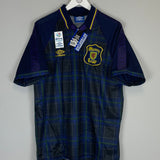 Shop 1994/96 SCOTLAND *BNWT* HOME SHIRT (L) UMBRO, classic football shirts, vintage football shirts & retro soccer jerseys at Cult Kits
